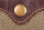 Hohlnieten für Leder und Textilien | Ledernieten 6 mm | Altmessing 100 Stück |